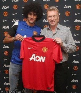 Fellaini ja Moyes