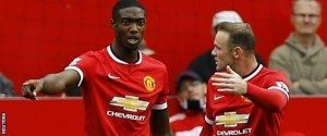 Tyler Blackett ja Wayne Rooney