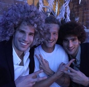 RVP, Lindegaard ja Fellaini