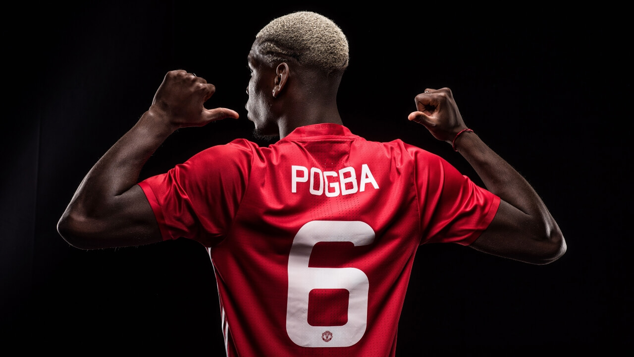 Pogba hakkab kandma särki numbriga 6